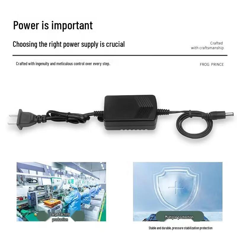 XED 12V 2A Indoor Power Adapter for Security Cameras CN plug (adapter included)