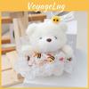 Bear Toy Plush Keychain Soft Stuffed Animal Backpack Accessory Collectors Gift