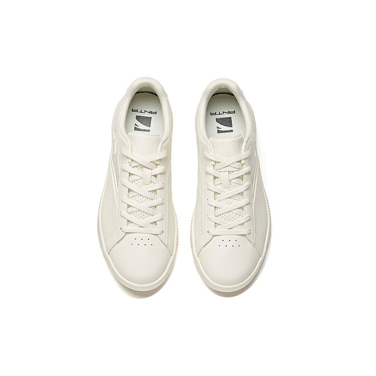 Anta Lifestyle Series Low-Top Sneakers Women sneakers Ivory 122128062-1