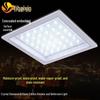 Square Recessed LED Waterproof Ceiling Light for Kitchen and Bathroom