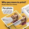 Kodak Dock Plus PD460, Imprimante Photo Portable Pour Smartphones, Tirage Photo Instantané 10x15cm, Lot De 90 Papiers Photo