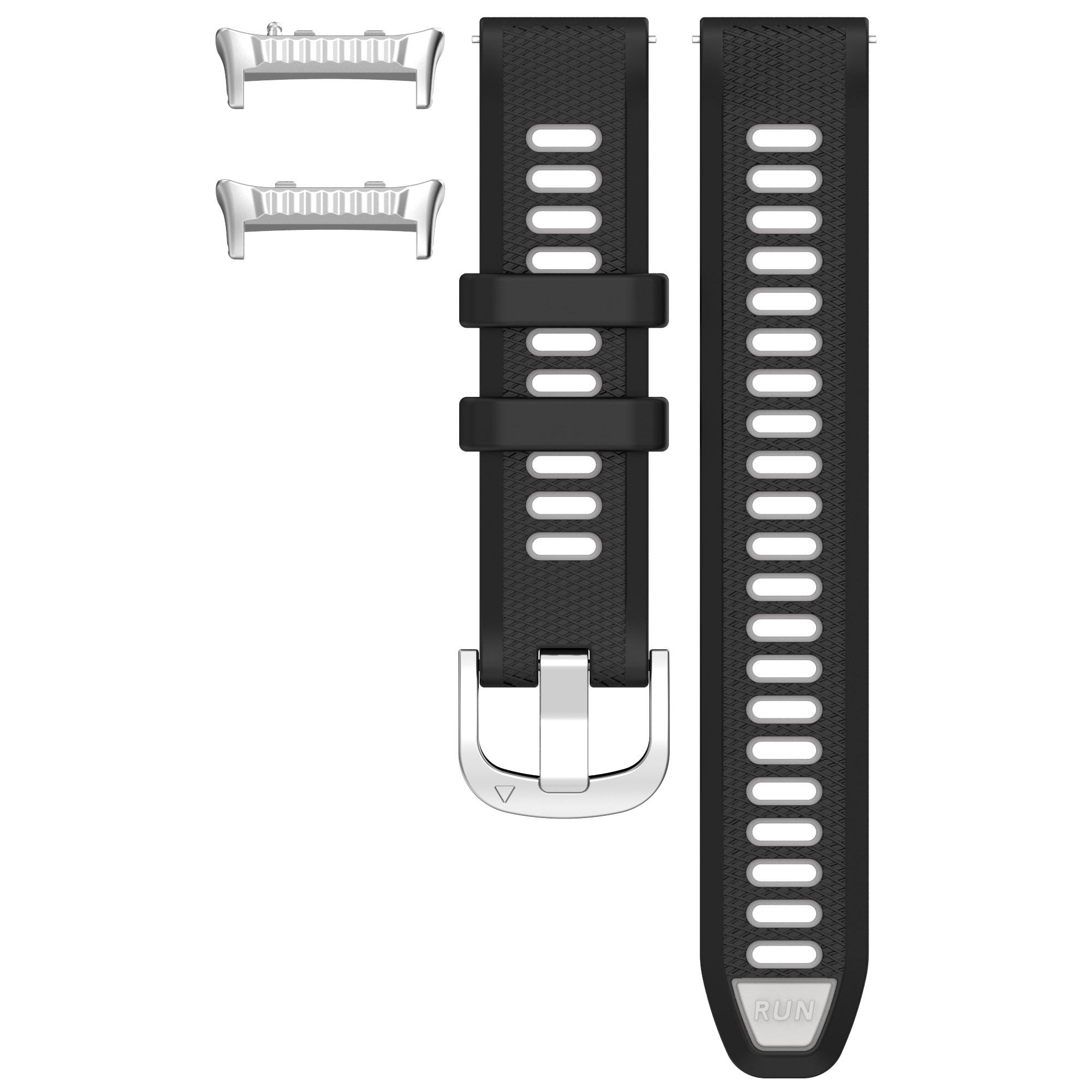 

For Huawei Watch D2 Dual Color Smartwatch Band Sports Silicone Strap As shown K