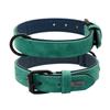 Leather Dog Collar For Small Medium Large Dogs Soft Padded Big Dog Collars for Pitbull Labrador German Shepherd S-XXL