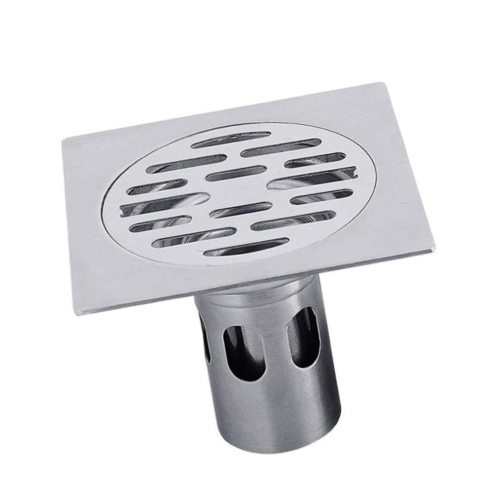 Home Acciaio Inossidabile Scarico A Pavimento Filtro Copertura Bagno Una Guarnizione A Ribalta