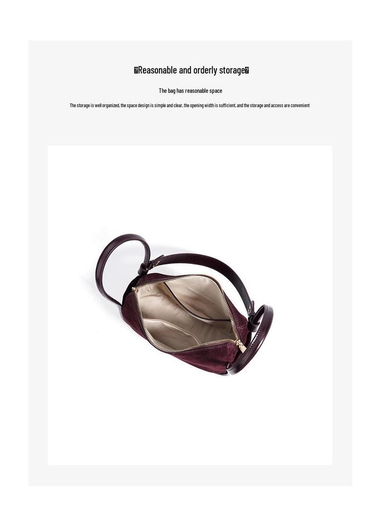 2025 Advanced Niche Frosted Women's Crossbody Handbag - Small Exquisite Pillow Design