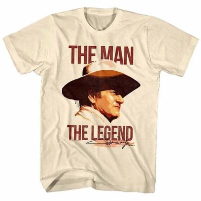 John Wayne The Man The Legend Herren T-Shirt