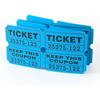 DGBDPACK 200 Raffle Tickets, 50/50 Double Ticket, Bold Numbers for Easy Reading, Ticket for Events,Class Reward & Prizes -Blue