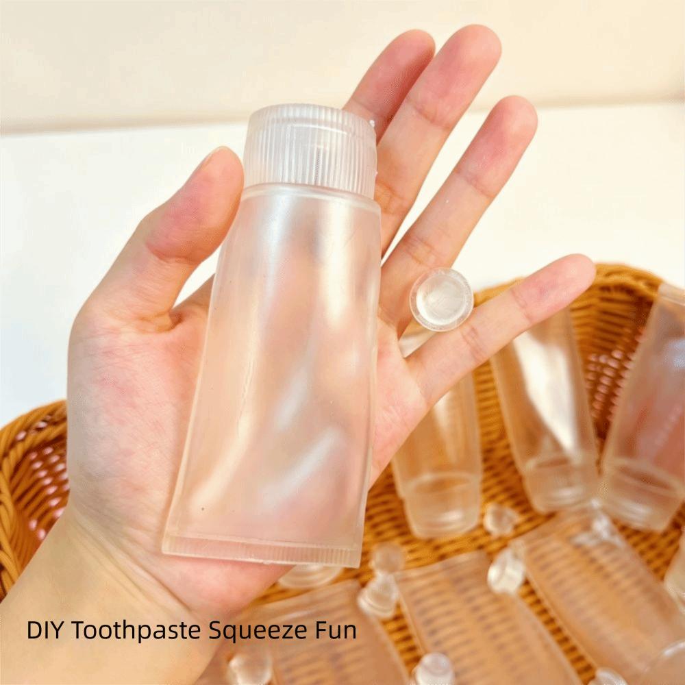 Transparent DIY Pressure Ball Kit Toothpaste Handmade Ball Skin DIY Empty Ball Skin Kids Toy