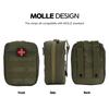 First Aid Medical Bag Pouch Backpack for Travel Camping Cycling