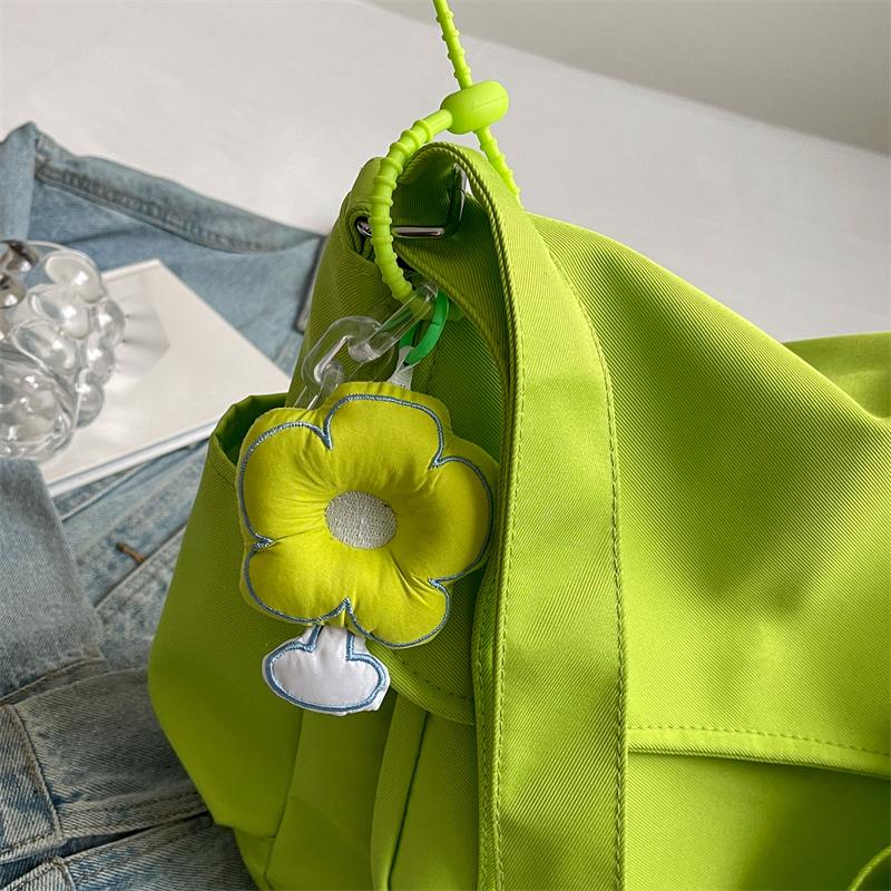 Women's School Messenger Bags For Women Shoulder Ladies Designer Handbag Solid Large Capacity Casual Canvas Shoulder Female Bags