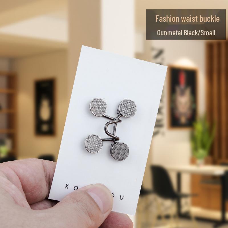 Adjustable Waist-Cinching Stretch Buttons for Jeans