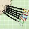 2Pcs Retractable Fly Fishing Lanyard Buckle Cord Rope Fish Tackle Accessory