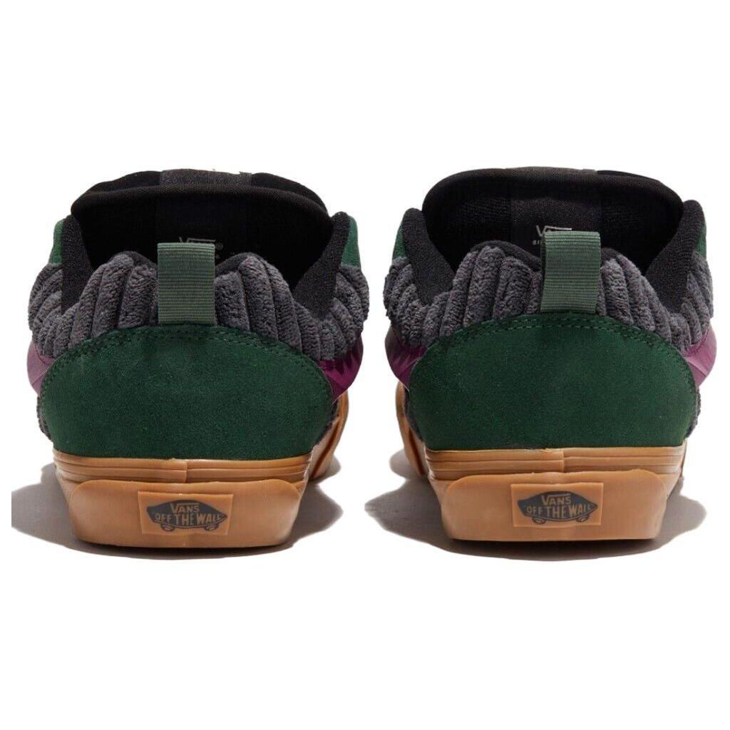 Vans Knu-Skool Jumbo Cord - Green Purple Unisex Sneakers Jumbo-Cord-Grey Multi VN0009QC6KL