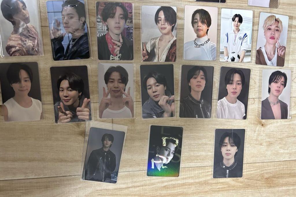 [USED] Official BTS Jimin Trading Cards Bulk Sale