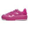 Li Ning Disney Strawberry Bear X  001 Unblock Classic Cushioning Breathable Warm Low-Top Casual Shoes Women Sneakers Pink AGCT218-5