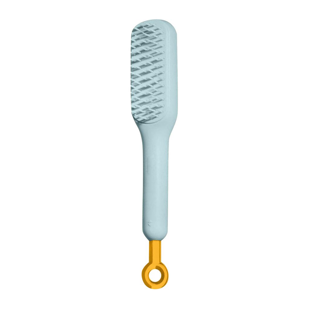 Automatic Cleaning Telescopic Comb, One-pull Lifting Retractable Comb, Easy Clean Retractable -Static Massage Comb