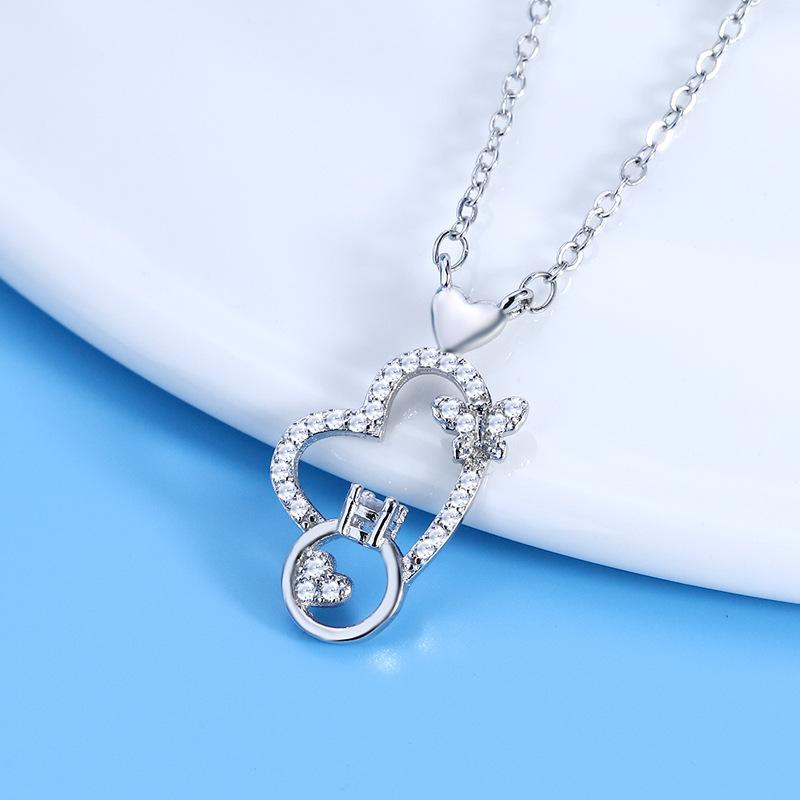 Lindon Women Necklace Pendant Copper Alloy Zircon Fashion Gift