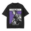Fashion Kocho Shinobu  Anime T-Shirt for Men O Neck Cotton Washed T Shirt  Short Sleeve Tee Shirt Gift Clothes