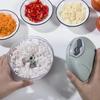 Drtič zeleniny Kráječ cibule Kuchyně Příslušenství na vaření 500/900ML Ruční mlýnek na maso Sekáček na česnek Rotační lis na česnek