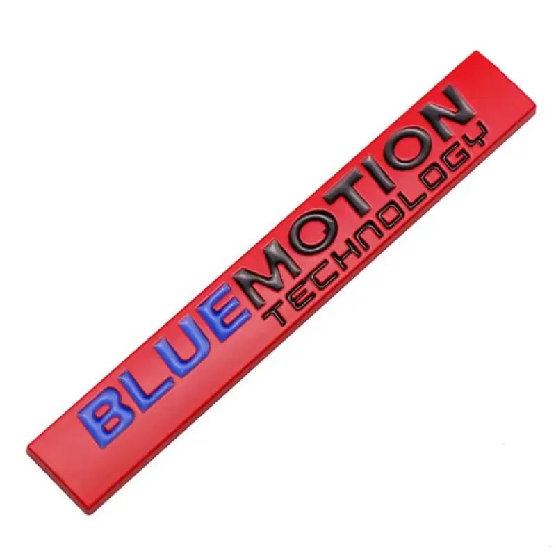 3D Metal Bluemotion Portbagaj Spate Logo Insignă Emblemă Emblema Autocolante Decalcomanii Pentru Blue Motion Passat B8 Polo Golf 6 7
