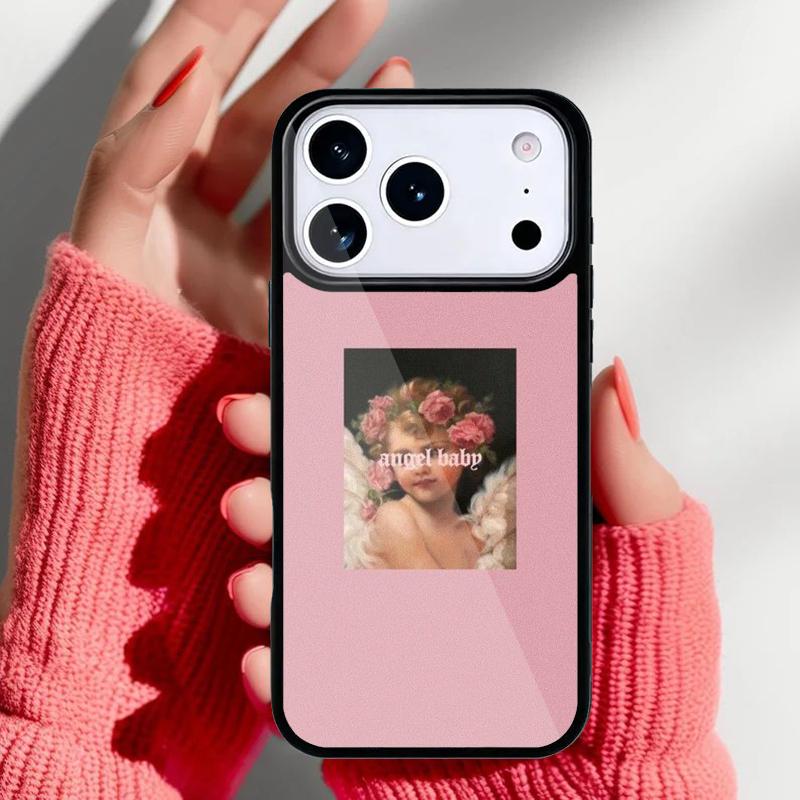 Baby Angels Phone Case for iPhone 17 16 15 14 13 Pro Max Back Cover for 12 11 Pro Coque