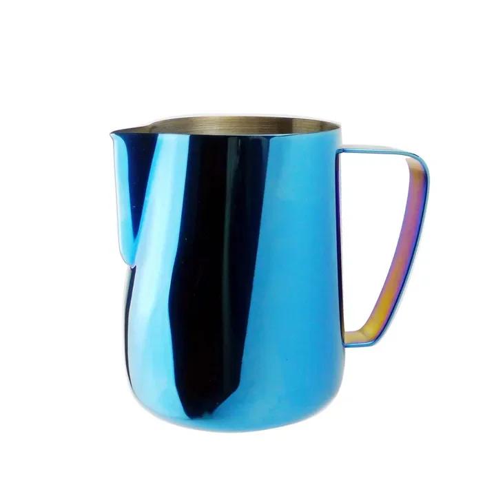 600ML Stainless Steel Coffee Milk Frother, Milk Foam Tool, Latte Art Pull Flower Cup, Milk Jug, Coffeware