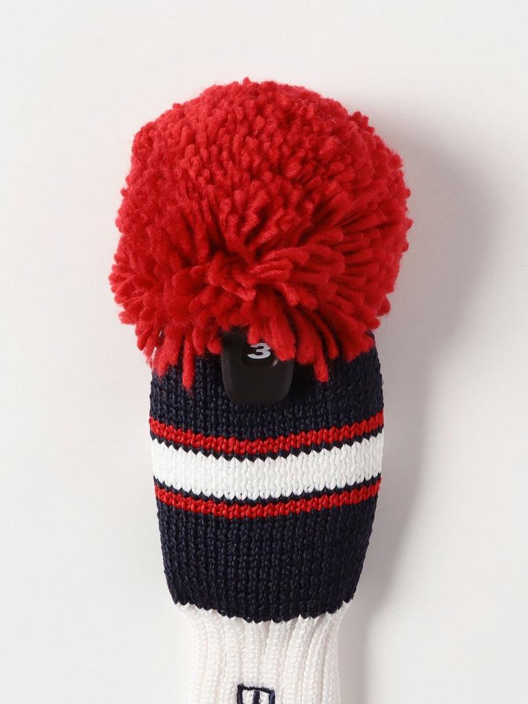 Beams Golf Knit Headcover 2 Navy 81040135833 (Fairway Wood) -