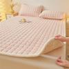Class A Thickened Milk Fleece Mattress Winter Warm Fleece Bed Cover Student Dormitory Mat Quilt