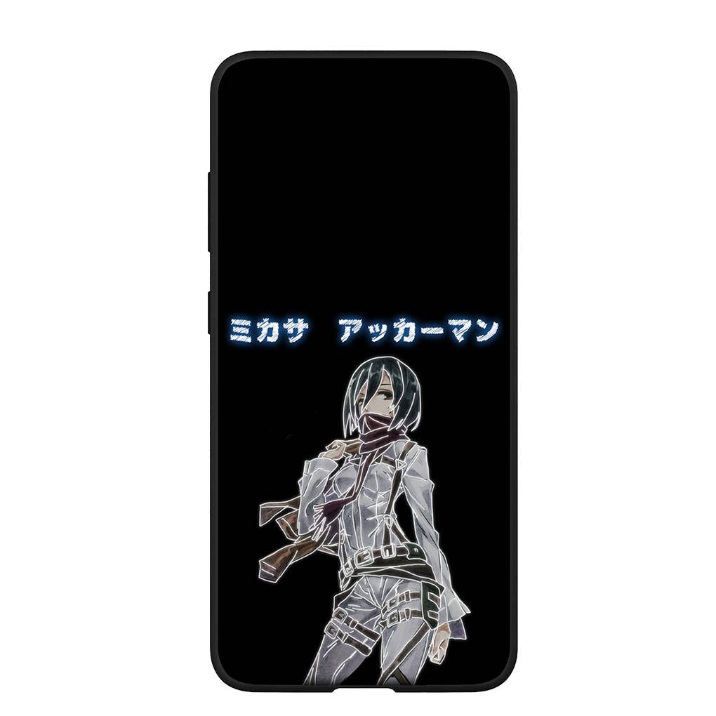 Phone Case for Samsung Galaxy S25 S24 S23 iPhone 16 15 Xiaomi Redmi Note 14 13 12 16E X 11 Pro Max Moto Comics Levi Attack On Titan Eren Jaeger Cover