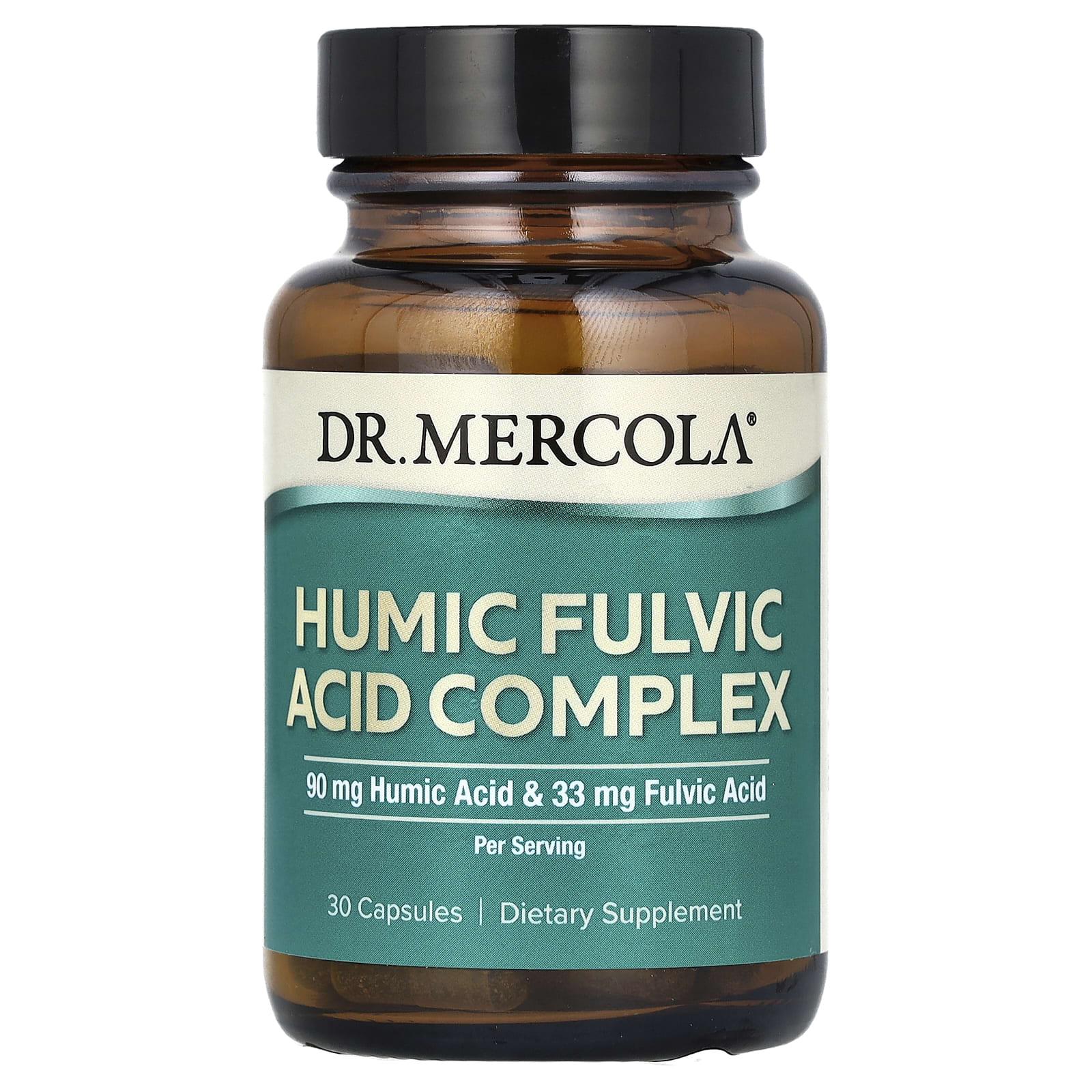 

Dr. Mercola, Humic Fulvic Acid Complex, 30 Capsules