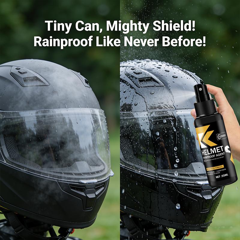 Motorrad Antibeschlag Helm Windschutzscheibenfolie - Regendicht, Antibeschlagbeschichtung mit Abperl-Technologie, Schnelle Wasserabweisung