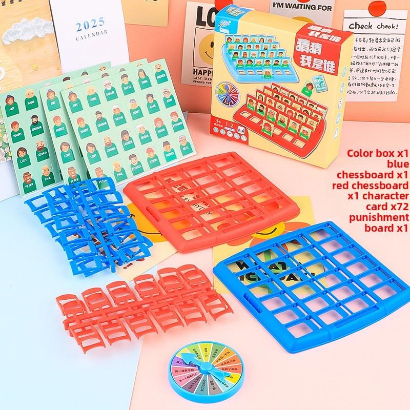 

Настольные персонажи Угадывание Карточная игра для двух игроков Личная интерактивная игрушка