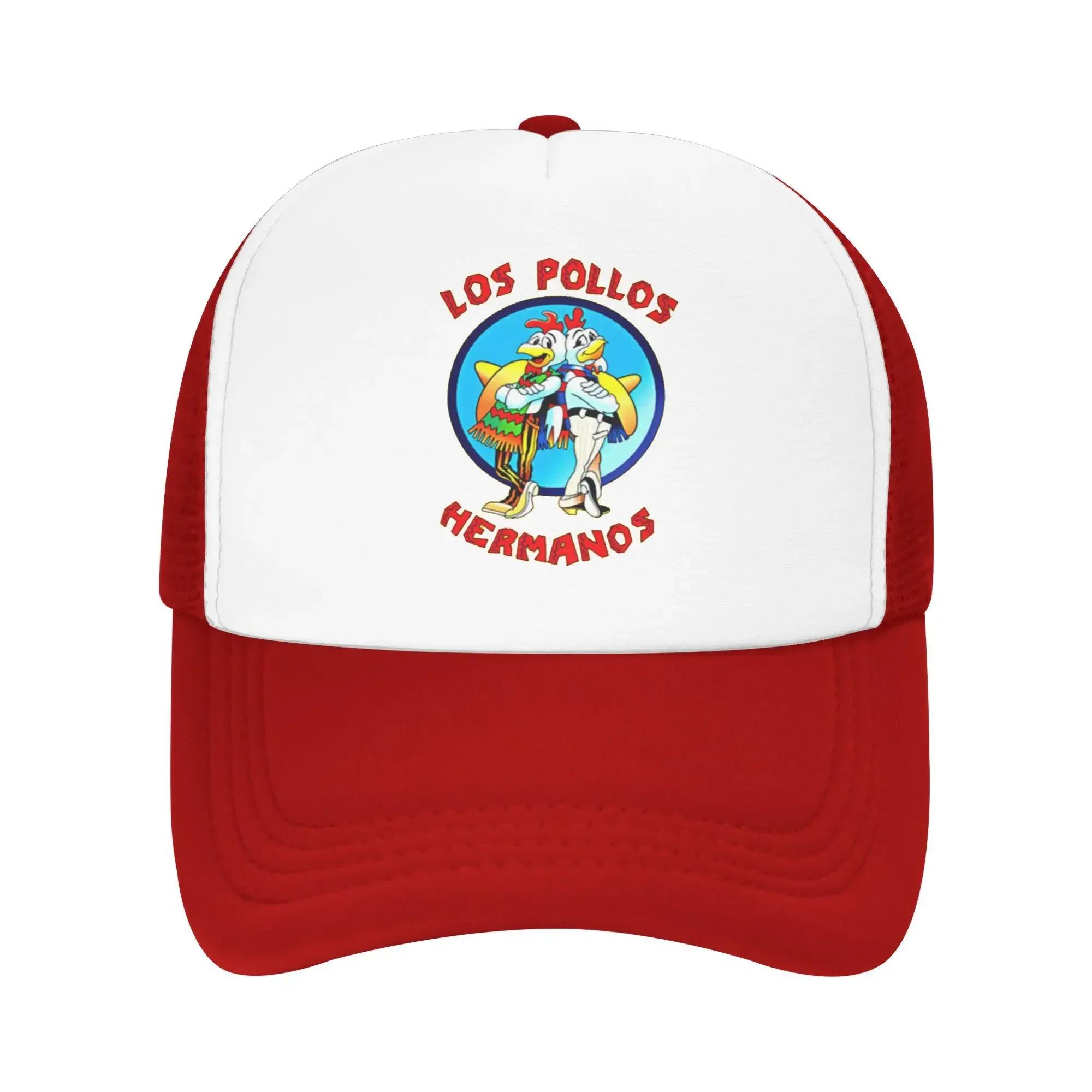 

Funny The Chicken Brothers Anime Camping Mesh Baseball Caps Unisex Adult FeUnisex Beach Sun Hat Peaked Cap One Size