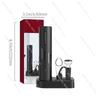 In-Stock Home Essentials, 4-in-1 Electric Wine Opener with Engraving, Complete Wine Set for Gift Giving