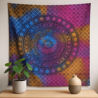 Elephant Wall Tapestry Cotton Mandala