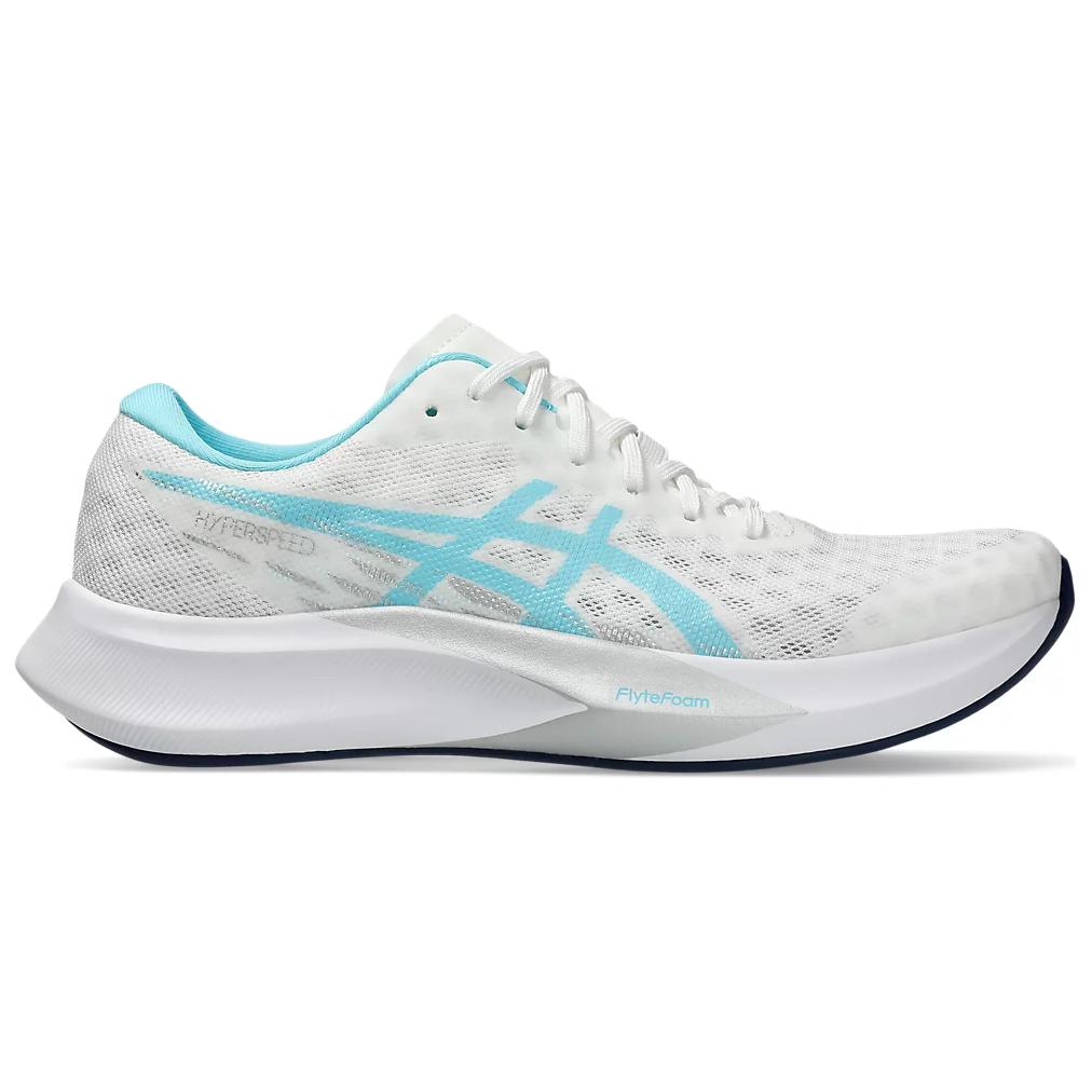 Asics  Hyper Speed 4 White Blue Women Sneakers Bright-Cyan 1012B677-100