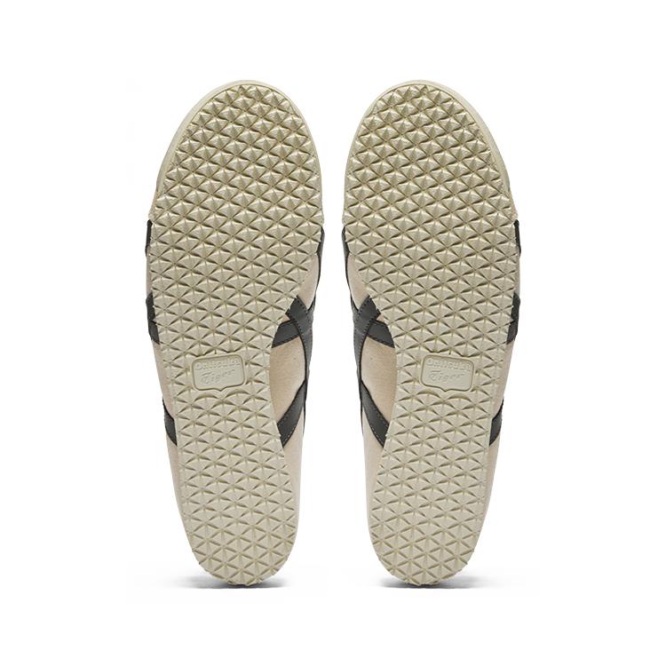 ONITSUKA TIGER Unisex Mexico 66 Paraty Mineral Beige Carrier Grey Canvas Slip-on Sneakers 1183A437-251