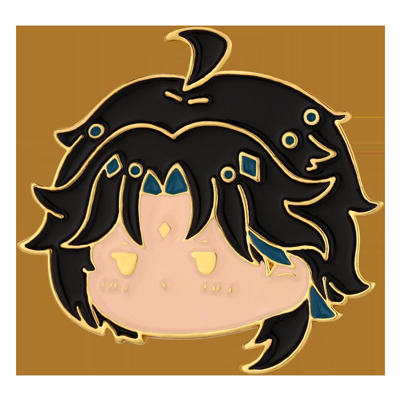 

Кукольная брошь Причудливые значки с Венди и Цици для уникальных аксессуаров к костюму SPXZ325