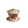 Tao Ding Xuan Good Fortune Persimmon Peanut Ceramic Tea Set