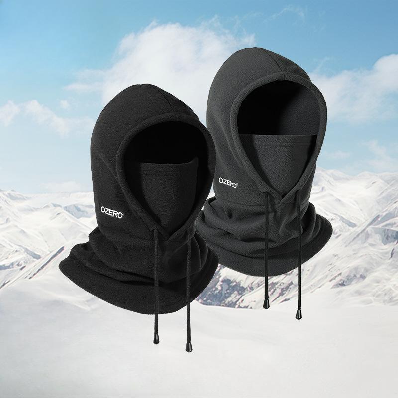 Iarnă Single și Dublu Husă Cap Snowboard Ciclism în Aer Liber Cald Rezistent la Vânt Rece Fleece Căciulă de Zăpadă Eșarfă Mască Integrată