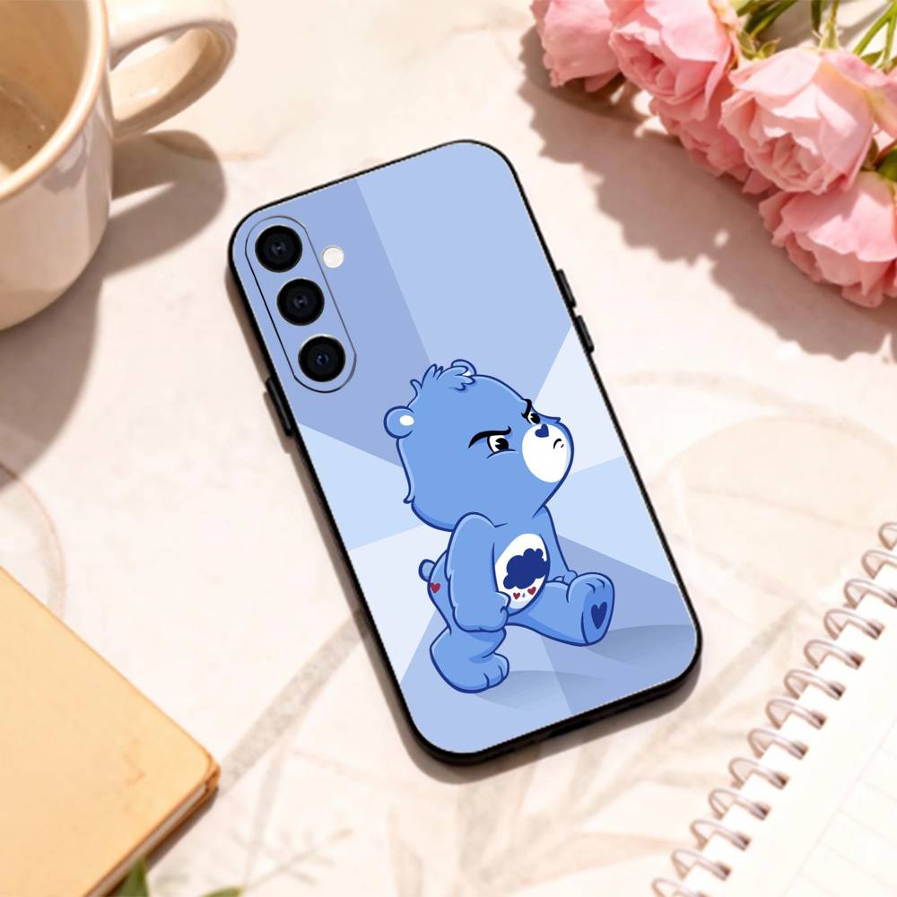 C-Classic C-Cute C-Care B-Bears   Phone Case For Samsung Galaxy A73,A72,A71,A70,A53,A52,A51,Others Soft Black Shell