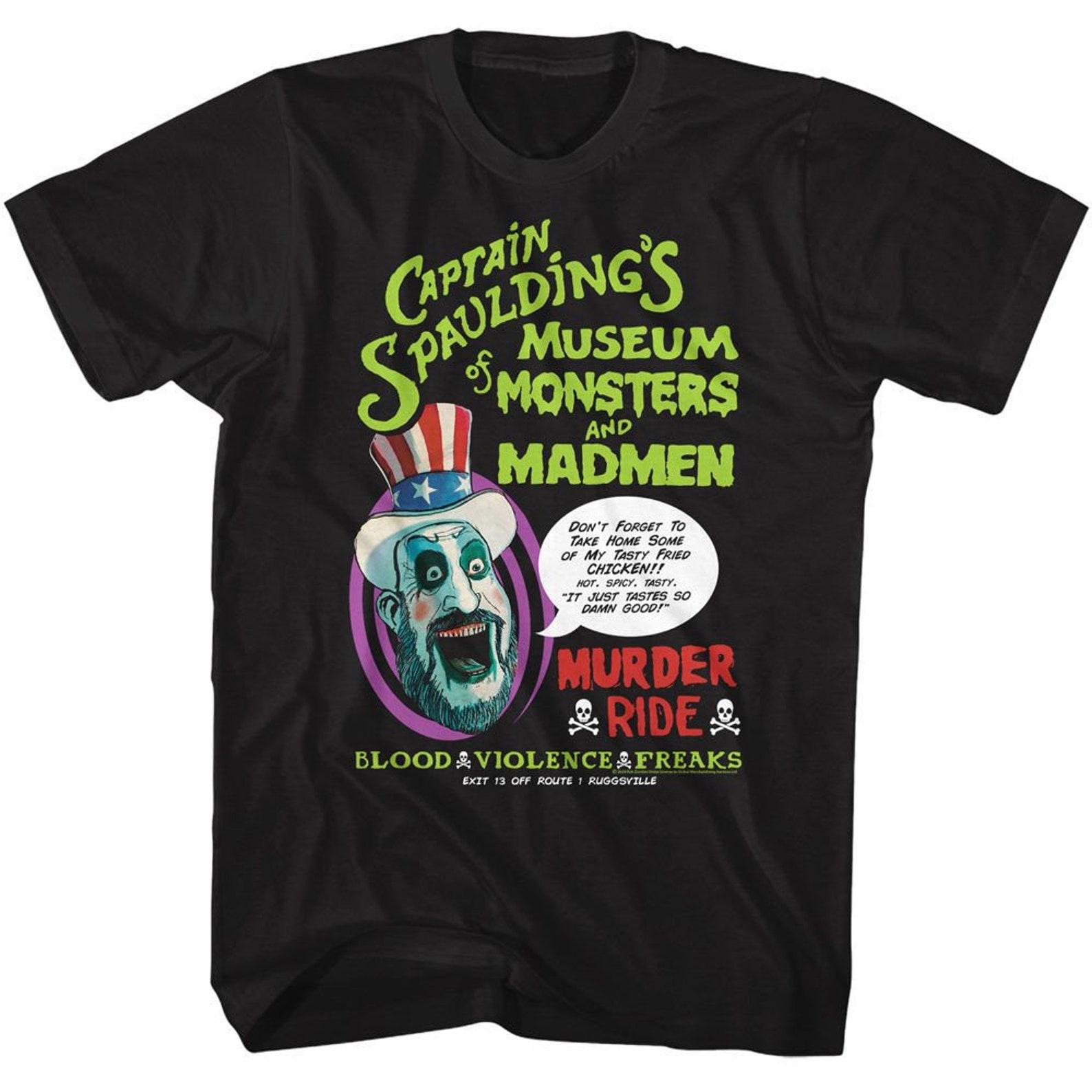 House Of 1000 Corpses Museum Black T-Shirt 3XL