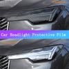 For Land Rover Discovery 4 LR4 Car Exterior Headlight Light Black Wrap Cover Sticker Front Lamp TPU Transparent Protective Films