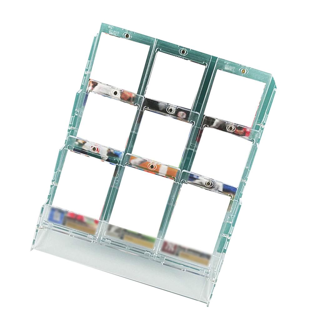 Acrylic 3 Tiers Trading Card Display Stand Clear Graded Card Holder for Collectors Space Saving Sports Memorabilia Rack