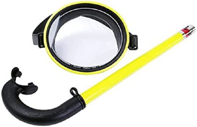 

YASUDA Маска и трубка Желтый НОВЫЙ 568 Сделано в Японии и 2 части