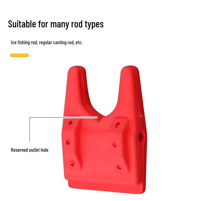 Multifunctional Raft Fishing Rod Holder: Simple Clip Design with Water Bucket Clip for Outdoor Fishing