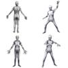 Aukštos kokybės ir baisus Rake morphsuit Helovino kostiumas vaikams ir suaugusiems
