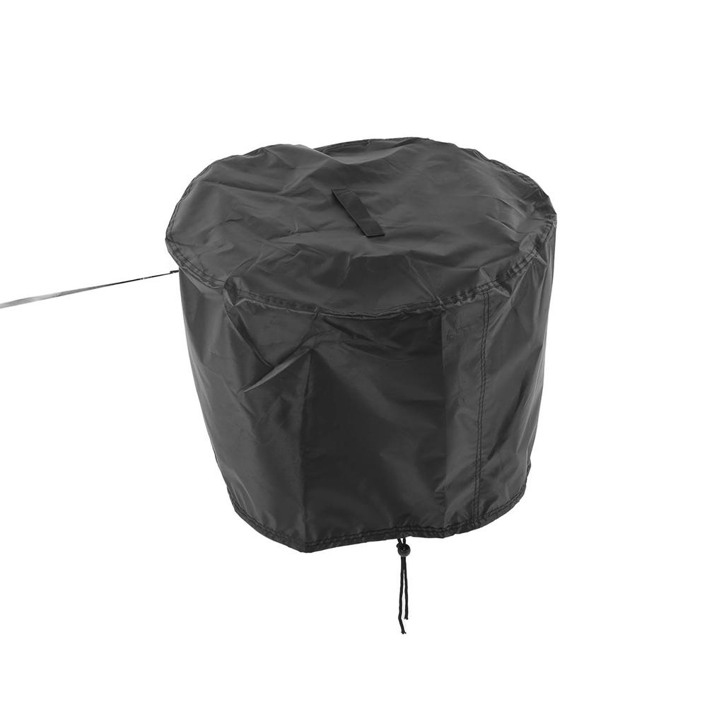 Outdoor Garden Grill Cover Rainproof Dustproof UV Protector Barbecue Round Cover 52x37cm