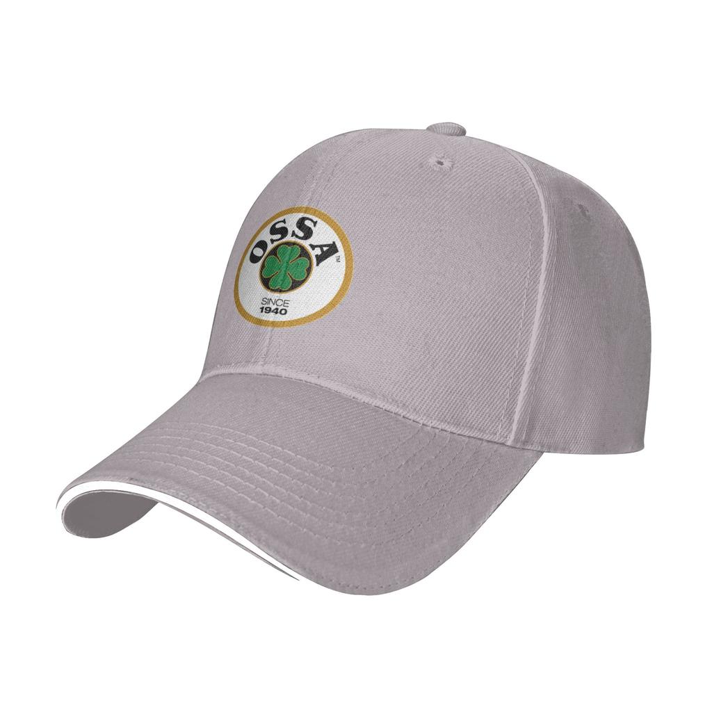 Fashion OSSA Motorcycles Curved Brim Baseball Cap People With Big Heads Beret Unisex