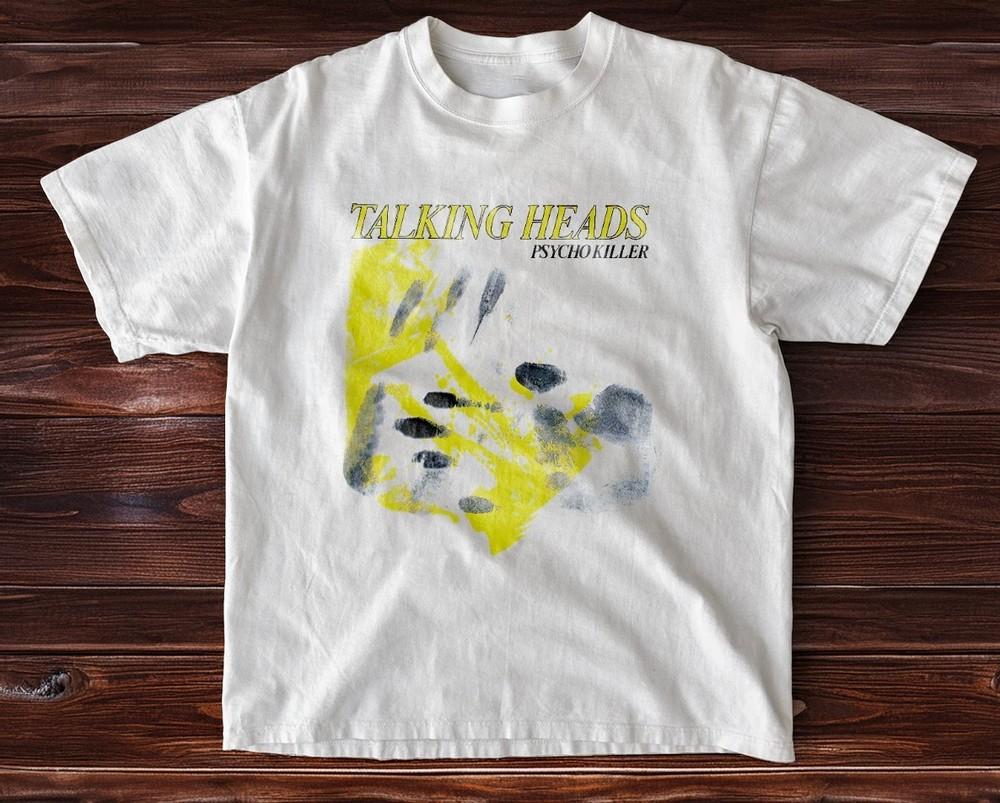 Talking Heads Psycho Killer Hands Vintage Style Unisex TShirt Size S5XL Unisex T-Shirt XXXXL